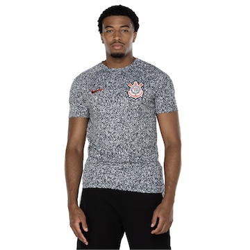 Camisa do Corinthians Nike Masculina Pré-Jogo Torcedor