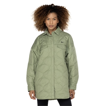 Jaqueta Feminina Nike Sportswear Essential Quilted Trench STD