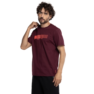 Camiseta Masculina Oxer Manga Curta Estampada