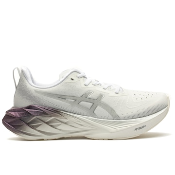 Tênis ASICS Novablast 4 Platinum Feminino