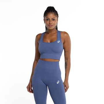 Top Fitness sem Bojo ASICS Alta Sustentação Seamless Fio Emana Adulto