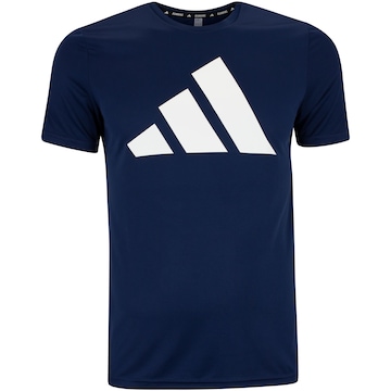 Camiseta Masculina adidas Manga Curta Run It