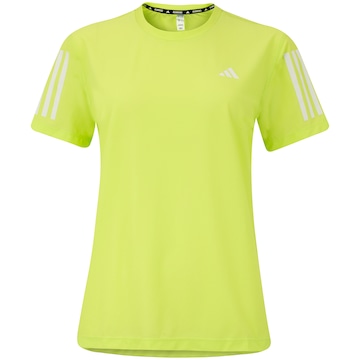 Camiseta Feminina adidas Manga Curta Own The Run Base