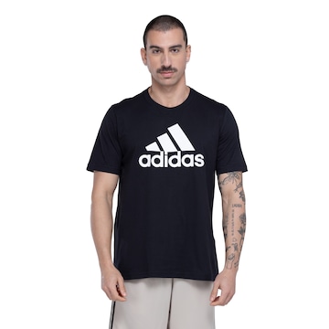 Camiseta Masculina adidas Manga Curta Big Logo