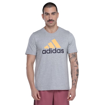 Camiseta Masculina adidas Manga Curta Big Logo