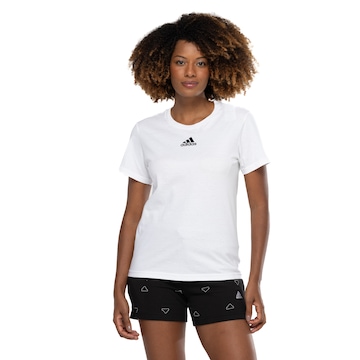 Camiseta Feminina adidas Small Logo