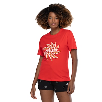 Camiseta Feminina adidas Farm Manga Curta GFX Tee