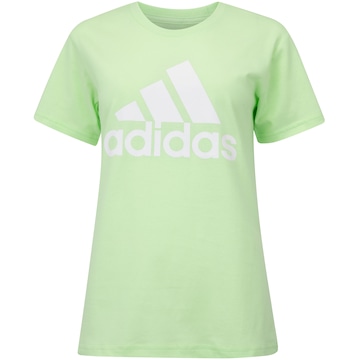 Camiseta Feminina adidas Manga Curta Big Logo