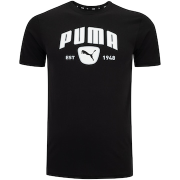 Camiseta Masculina Puma Manga Curta Graphic