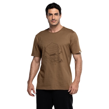 Camiseta Masculina Nord Manga Curta Lifestyle