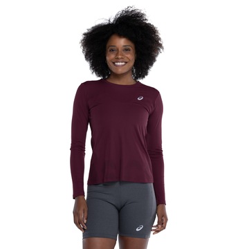 Camiseta Feminina ASICS Manga Longa UV Leve