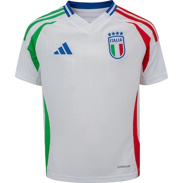 Camisa da Seleção da Itália II 24 adidas Infantil Torcedor