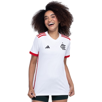 Camisa do Flamengo II 24 adidas Feminina Torcedor