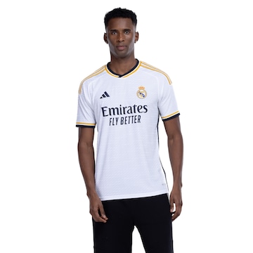 Camisa do Real Madrid I 23/24 adidas Masculina Jogador