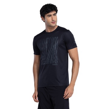 Camiseta Masculina ASICS Manga Curta Anti Odor Estampa Treino