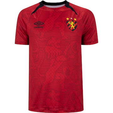 Camisa Pré-Jogo do Sport CIub do Recife 24 Umbro Masculina