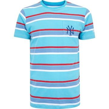 Camiseta do New York Yankees MLB Masculina Energy Spirit Stripes