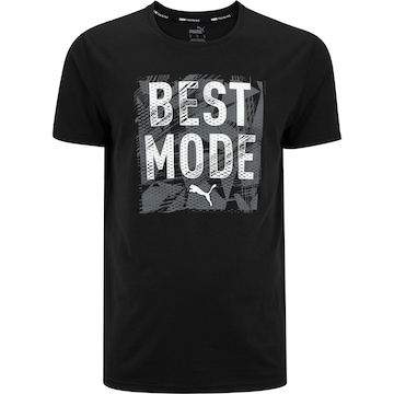 Camiseta Masculina Puma Manga Curta Performance Graphic SloganGRAPHIC SLOGAN