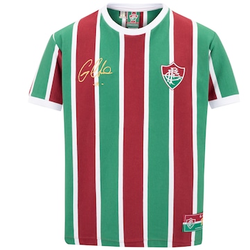 Camiseta do Fluminense Braziline Infantil Cano