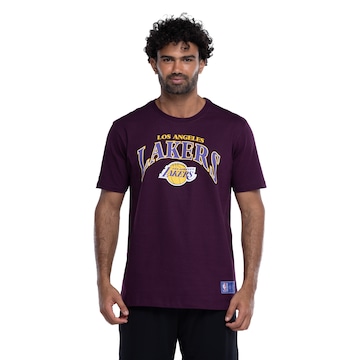 Camiseta do Los Angeles Lakers NBA Masculina City Name