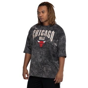 Camiseta do Chicago Bulls NBA Masculina Gothic Team