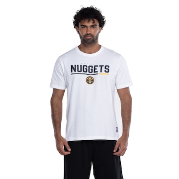 Camiseta do Denver Nuggets NBA Masculina Wordname