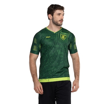 Camisa do América-MG Volt Masculina Aquecimento Torcedor