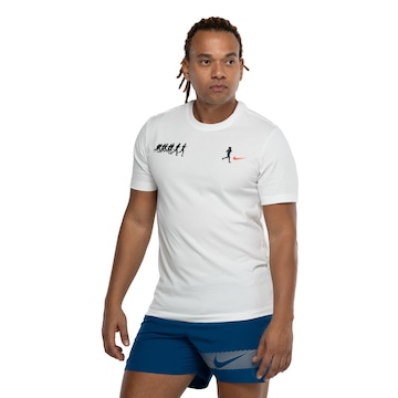 Camiseta Masculina Nike Manga Curta Dri-fit Run Energy