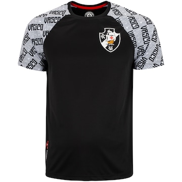 Camiseta do Vasco da Gama Juvenil Raglan Dry