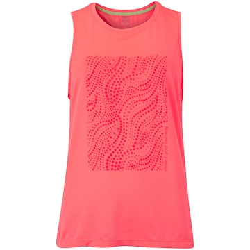 Camiseta Regata Feminina Oxer Textura Print