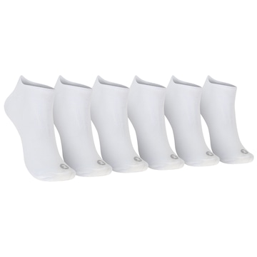 Kit de Meia Oxer Cano Invisível Light com 3 pares Não Atoalhada Tamanho 39-44 Adulto