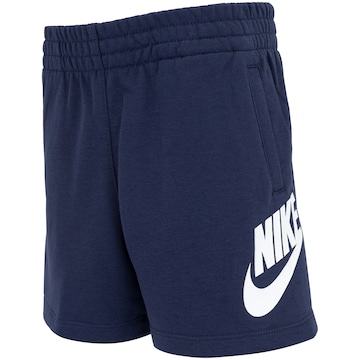 Bermuda Infantil Nike Sportswear Club FT HBR