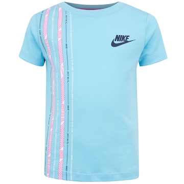 Camiseta Infantil Nike Manga Curta Happy Camper