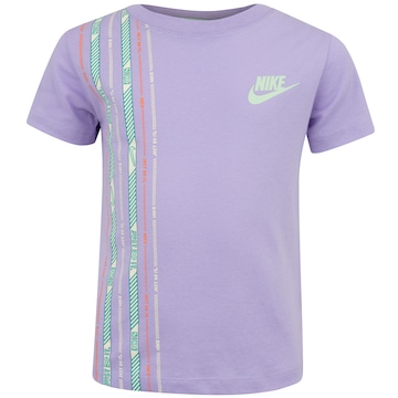 Camiseta Infantil Nike Manga Curta Happy Camper