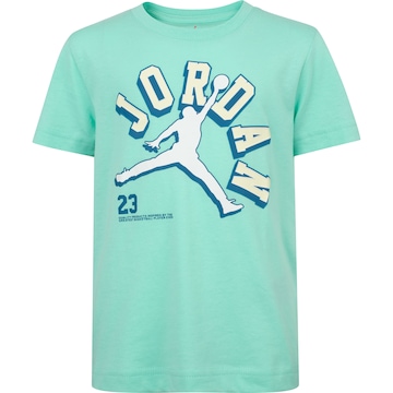 Camiseta Jordan Infantil Nike Manga Curta Varisty Jumpman