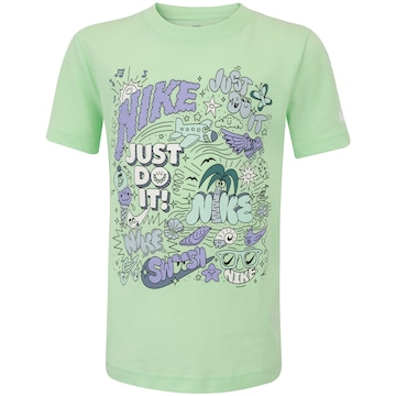 Camiseta Infantil Nike Manga Curta Doodlevision