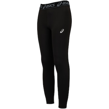 Calça Legging Infantil ASICS Elástico Logo