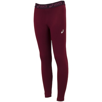 Calça Legging Infantil ASICS Elástico Logo