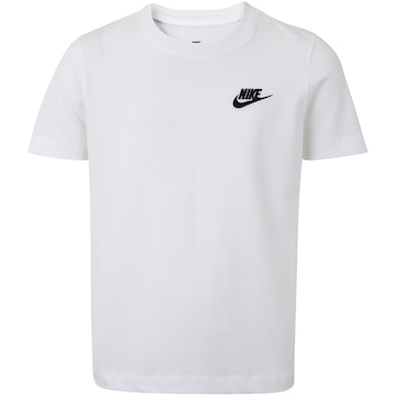 Camiseta Juvenil Nike Manga Curta Sportswear Embroidered Future