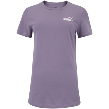 Camiseta Feminina Puma Manga Curta Essentials Small Logo Tee