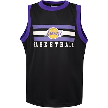 Camiseta Regata do Los Angeles Lakers NBA Juvenil Wordmark N0332