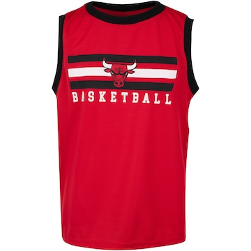 Camiseta Regata do Chicago Bulls NBA Juvenil Wordmark N0333