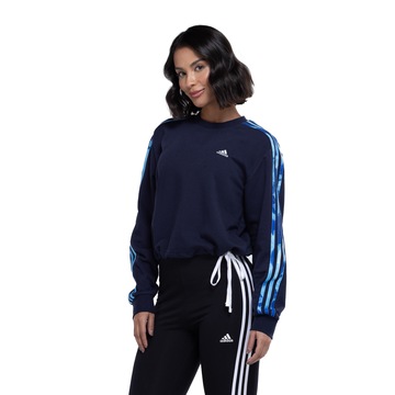 Blusa de Moletom Feminina adidas All Over Print