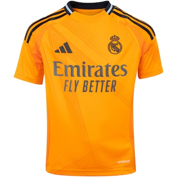 Camisa do Real Madrid II 24/25 adidas Infantil Torcedor