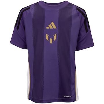 Camiseta Infantil adidas Manga Curta Tiro Messi