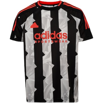 Camiseta Juvenil adidas Manga Curta Tiro