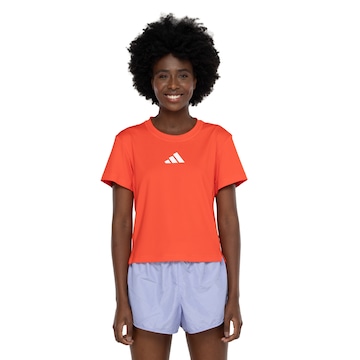 Camiseta Feminina adidas Manga Curta Treino Adapt