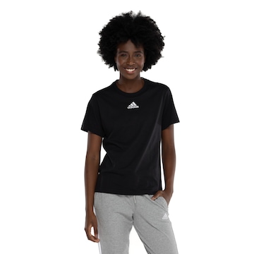 Camiseta Feminina adidas Manga Curta Small Logo