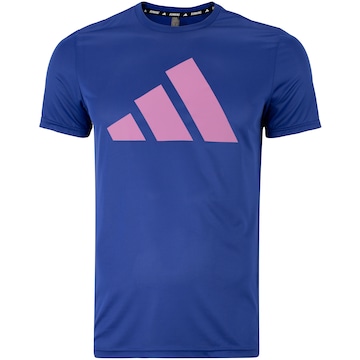 Camiseta Masculina adidas Manga Curta Run It