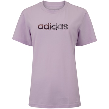 Camiseta Feminina adidas Manga Curta Graphic